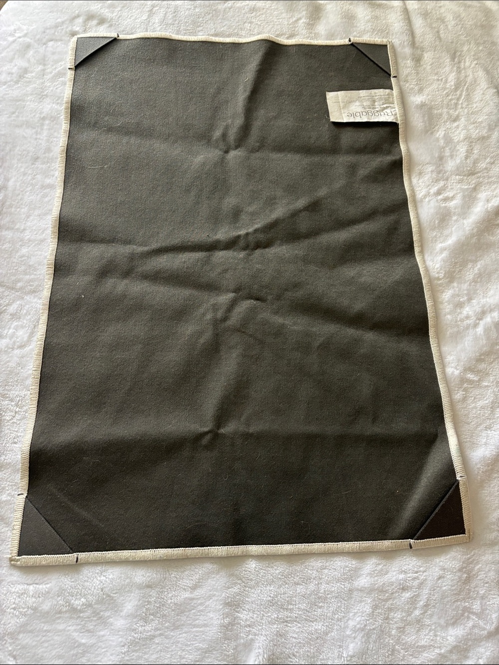 Ruggable Muted Beige Area Rug - Picture 6 of 6